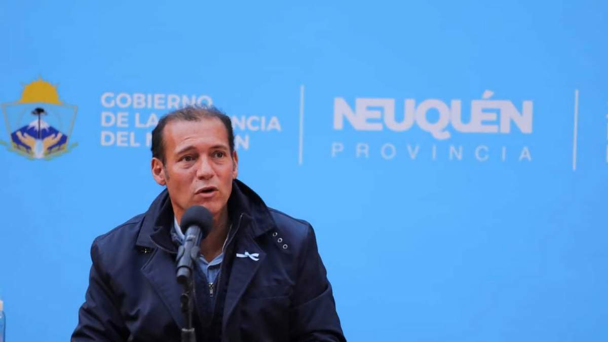 Omar Gutiérrez, gobernador de Neuquén. Fuente: (Twitter)