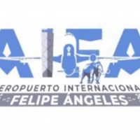 Difunden logo del Aeropuerto Felipe Ángeles con un mamut; llueven críticas en redes