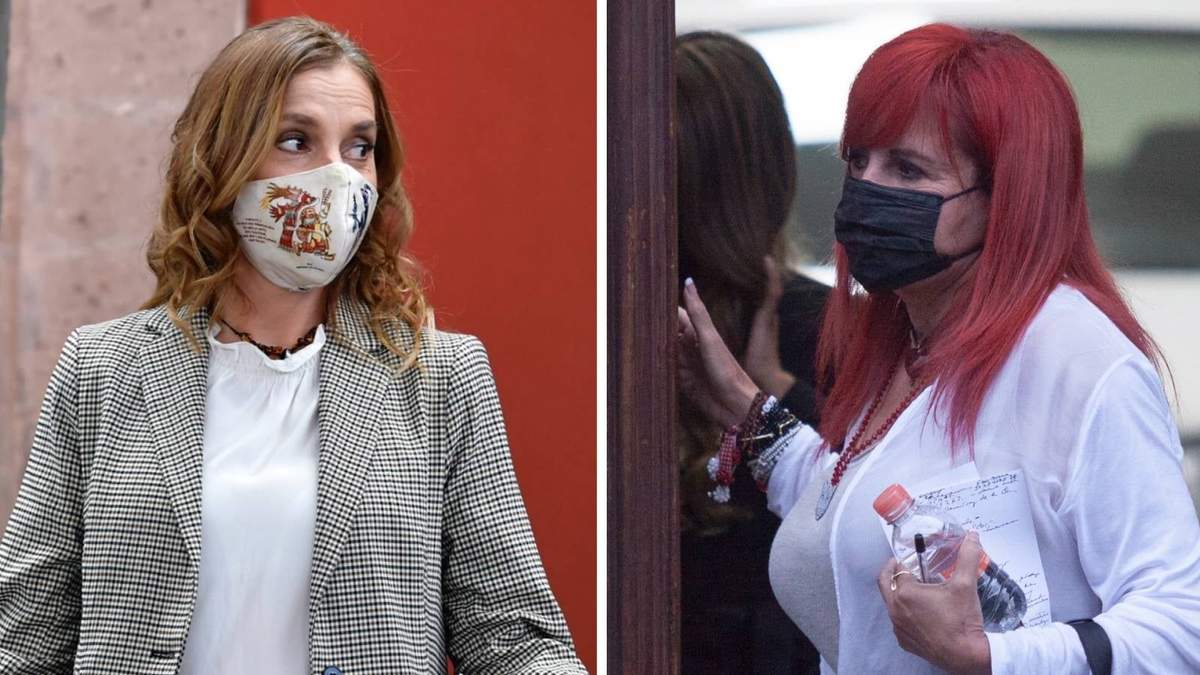 Beatriz Gutiérrez Muller y Layda Sansores