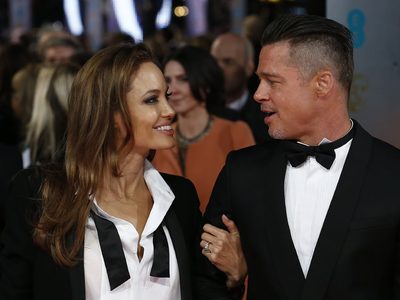 Angelina Jolie muy cerca de Brad Pitt: las fotos que lo comprueban