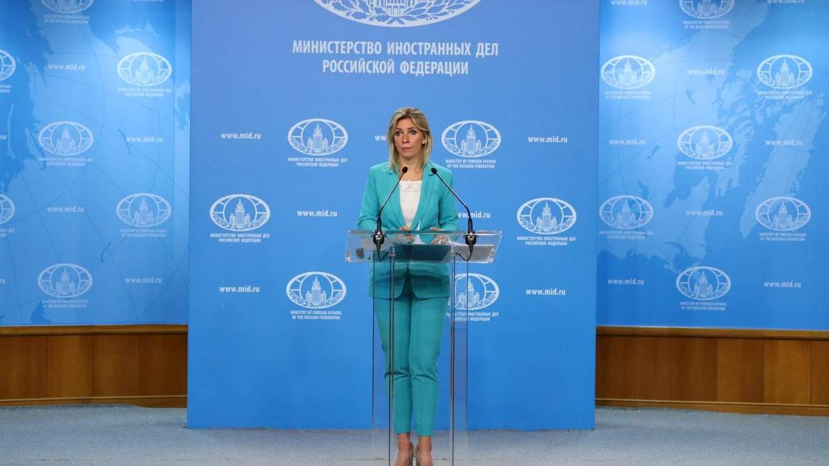 Maria Zajarova, portavoz de la cancillería rusa