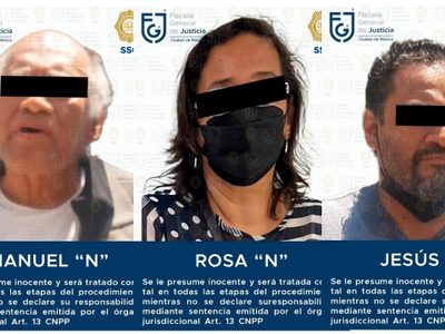 Caen presuntos agresores de familia en CDMX; llevaban droga y quisieron sobornar