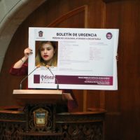 Legislatura pide a Del Mazo que dialogue con familiares de desaparecidos