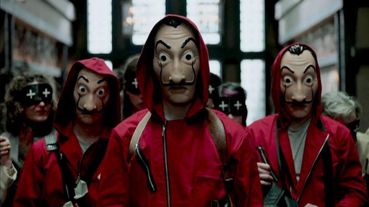 La casa de papel. Fuente: (Instagram)
