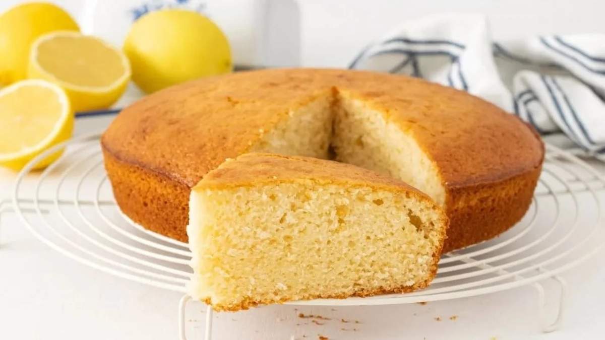 Torta de limón y coco. Fuente: (Instagram).