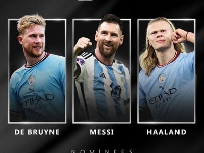 Leo Messi, Erling Haaland y Kevin de Bruyne, nominados al Jugador del Año de la UEFA 2022/23