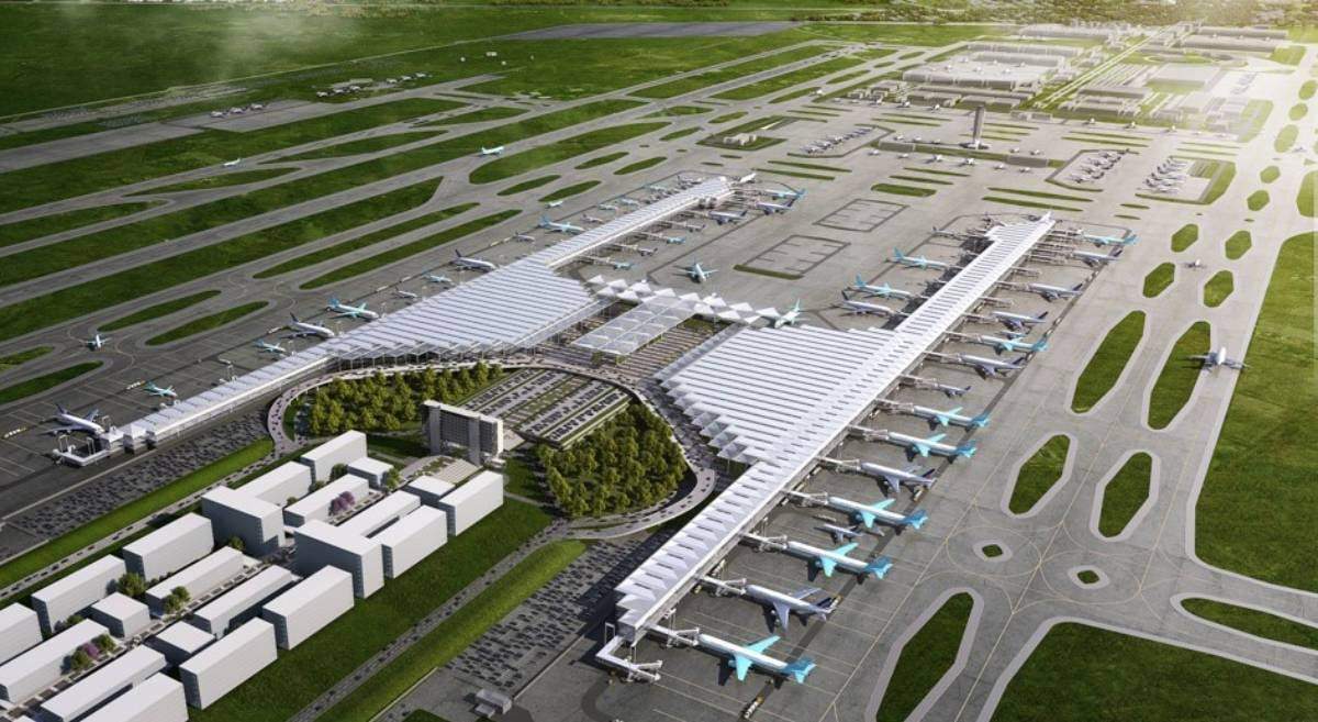 Proyecto del aeropuerto de Santa Lucía