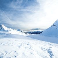 Emiten un alerta amarillo por intensas nevadas en la región