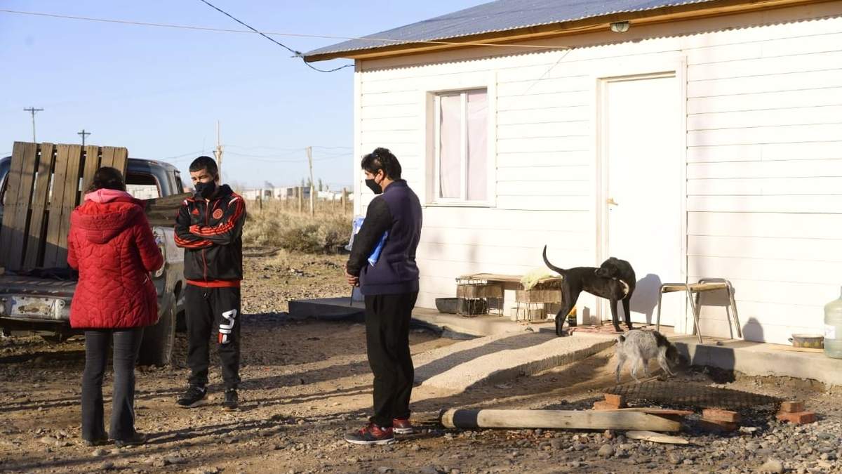 Testeos casa por casa en Neuquén. Fuente: (Twitter)