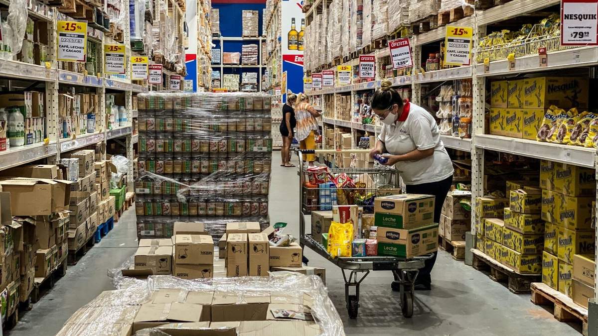 Supermercado. Fuente: (Twitter)