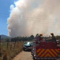 Evacuan a dos mil personas por incendio en montaña de Veracruz