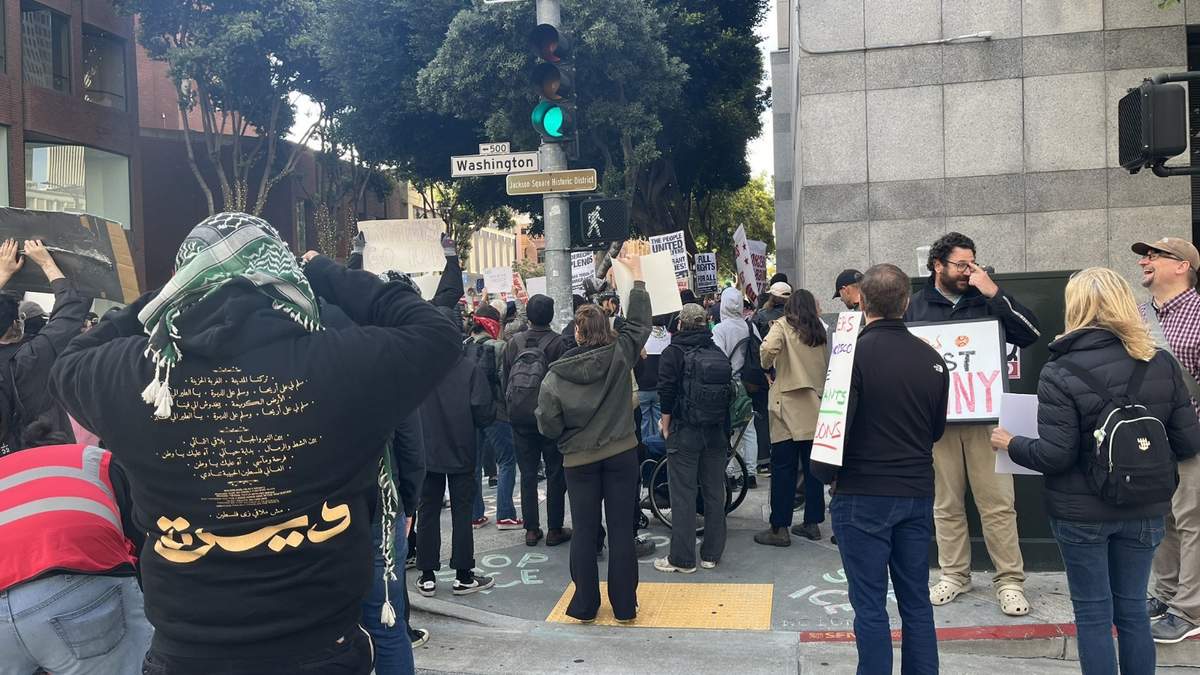 Protesta anti redada en San Francisco