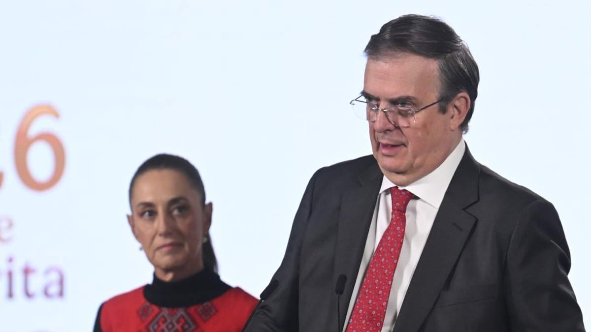 Ell secretario de Economía, Marcelo Ebrard