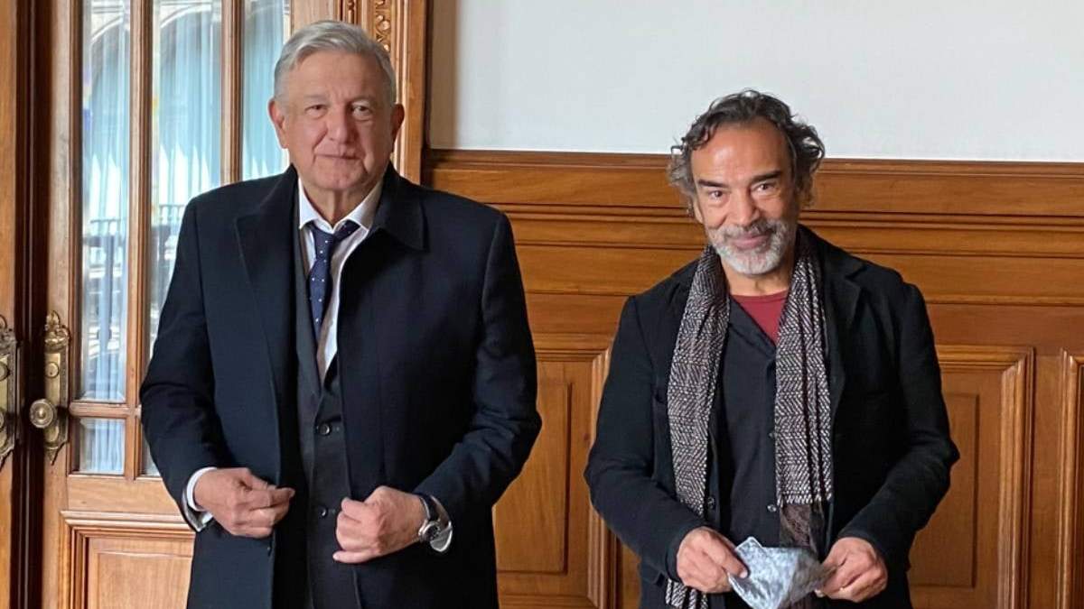 López Obrador invitó a Alcázar al Palacio Nacional