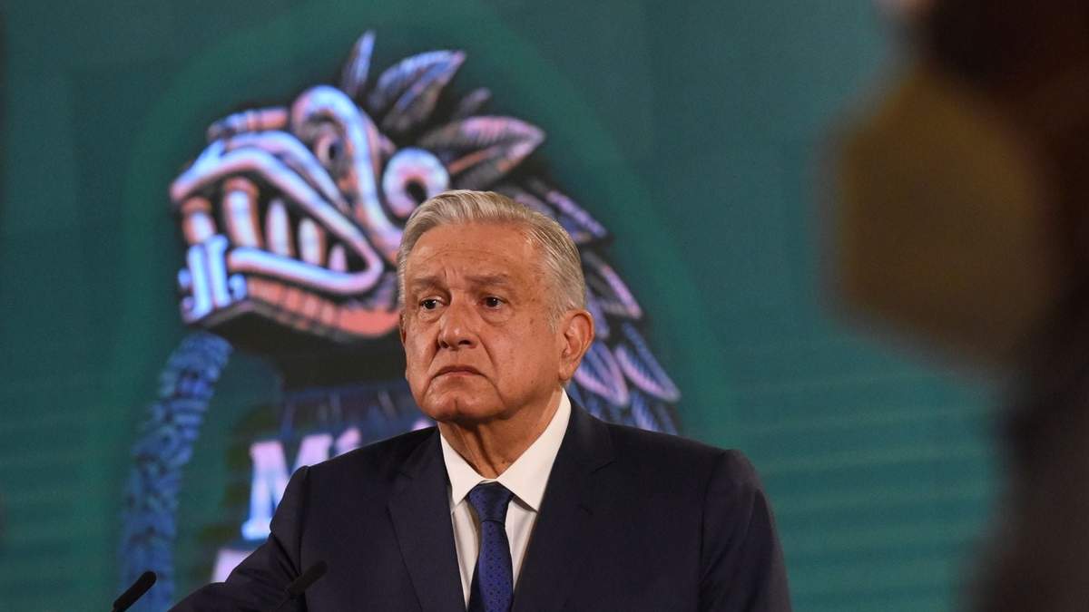 El presidente López Obrador