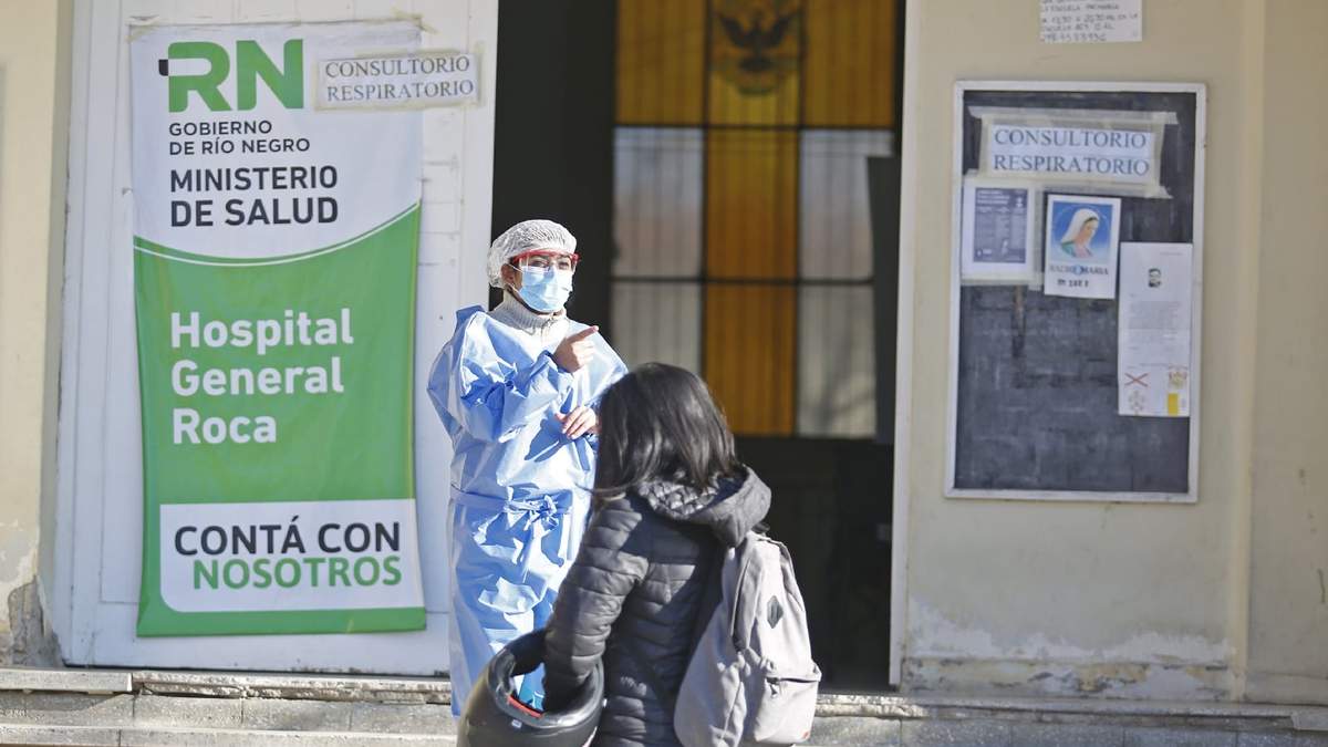 Hospital de General Roca. Fuente: (Twitter)