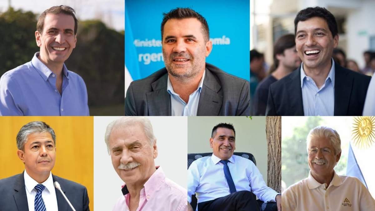 Precandidatos a la Gobernación de Neuquén. Fuentes: (Twitter)