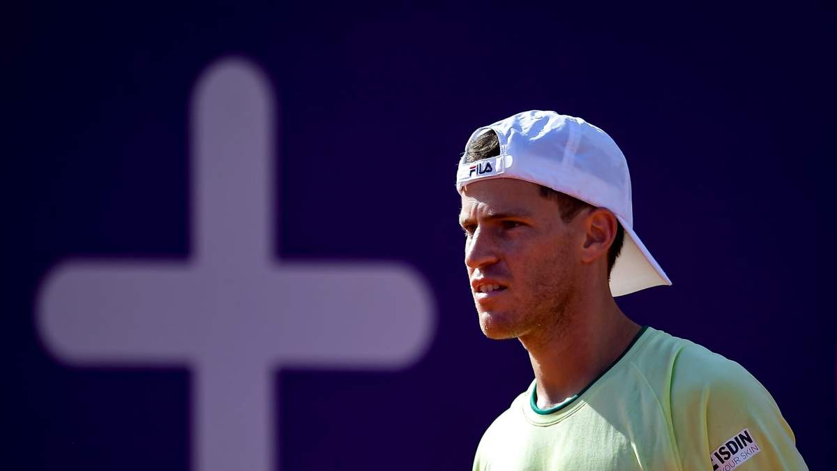 Diego Schwartzman. Fuente: (Getty)