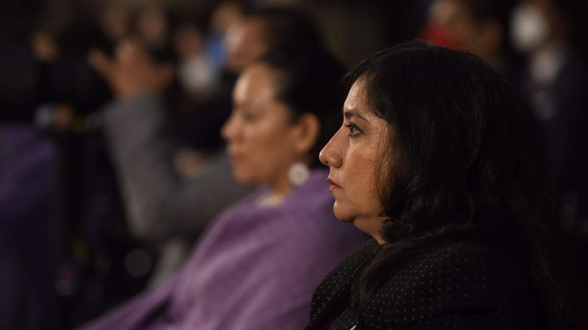 Irma Eréndira Sandoval Ballesteros, exsecretaria de la Función Pública