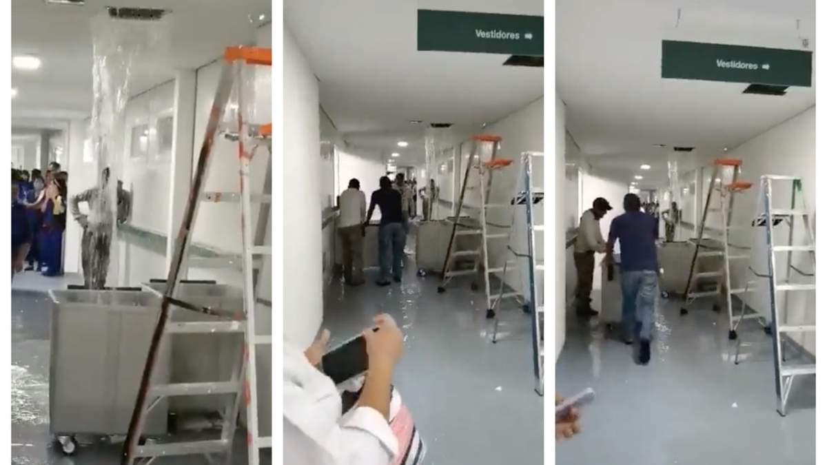 El hospital inundado