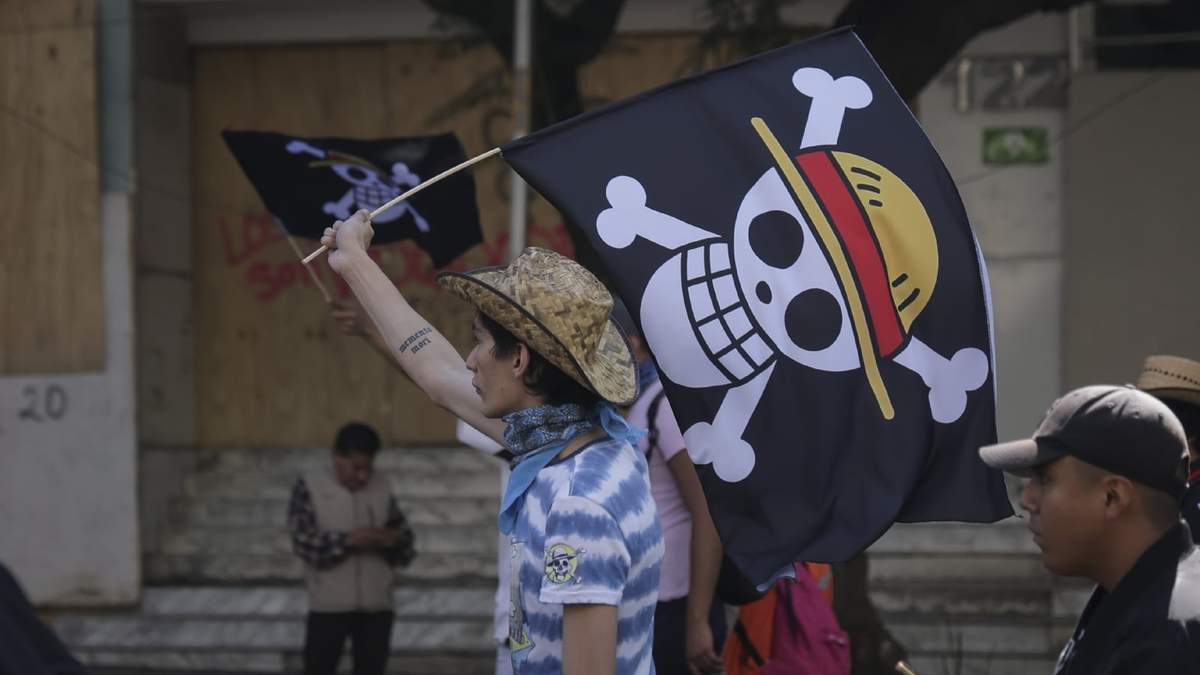 Marcha de la Generación Z en el Centro Histórico