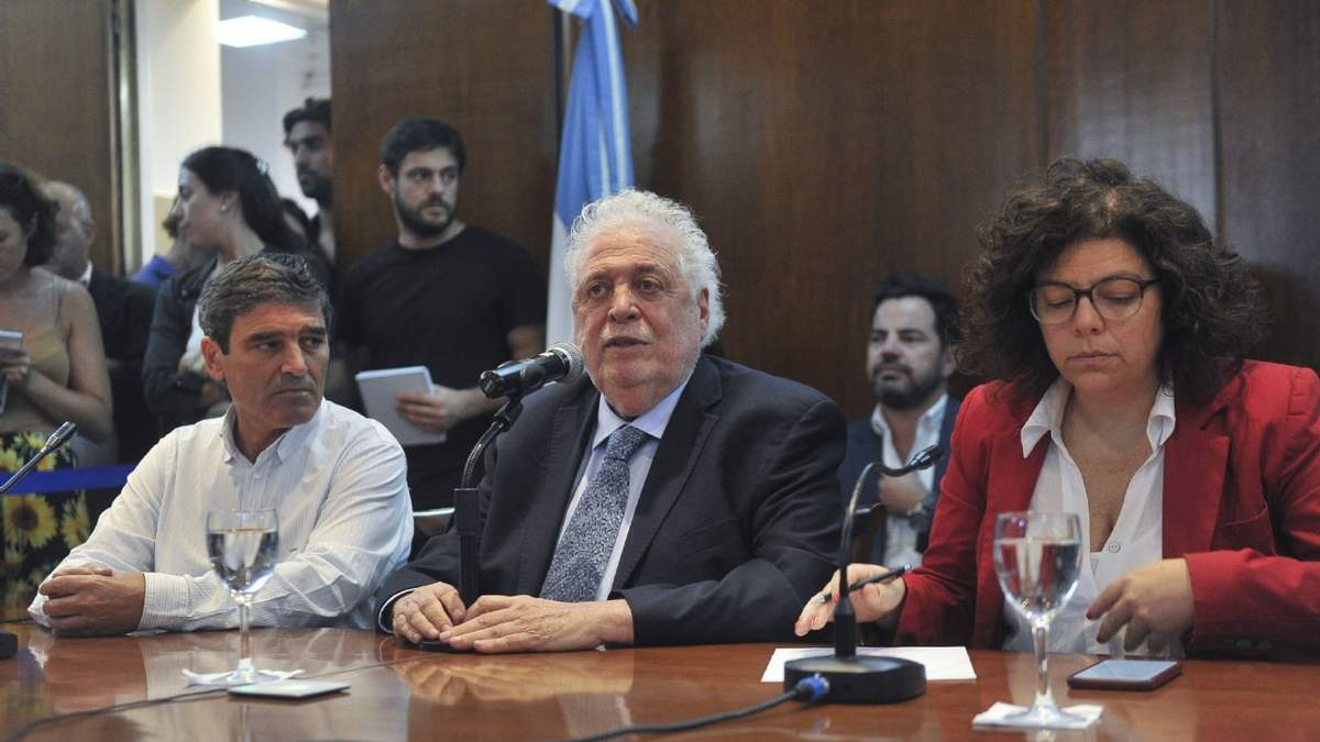 Fernán Quirós, Ginés González García y Carla Vizzotti. Fuente: (Twitter)