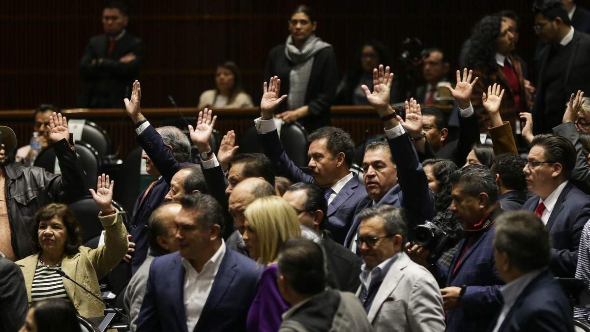 La bancada morenista en San Lázaro