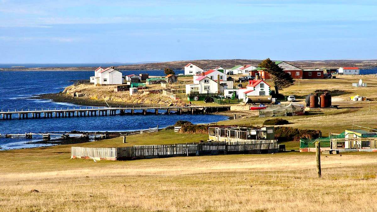 Las Islas Malvinas. Fuente: (Twitter)