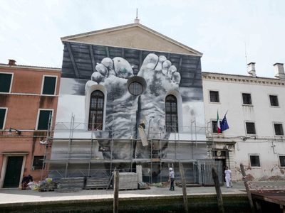 Pabellón del Vaticano de la Bienal de Venecia se exhibe en prisión femenina