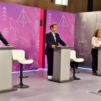 Debate en Veracruz: Yunes acusa corrupción e incompetencia de Nahle; ella lo tilda de “adúltero"