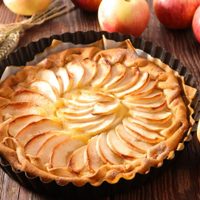 Con 1 manzana y 8 cucharadas de harina, prepará esta deliciosa tarta para acompañar los mates de la tarde