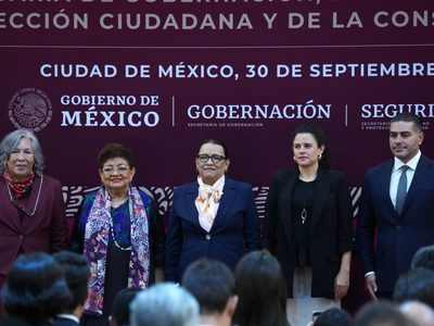 Arranca gobierno de Sheinbaum con relevos en Segob, SSC y Consejería Jurídica