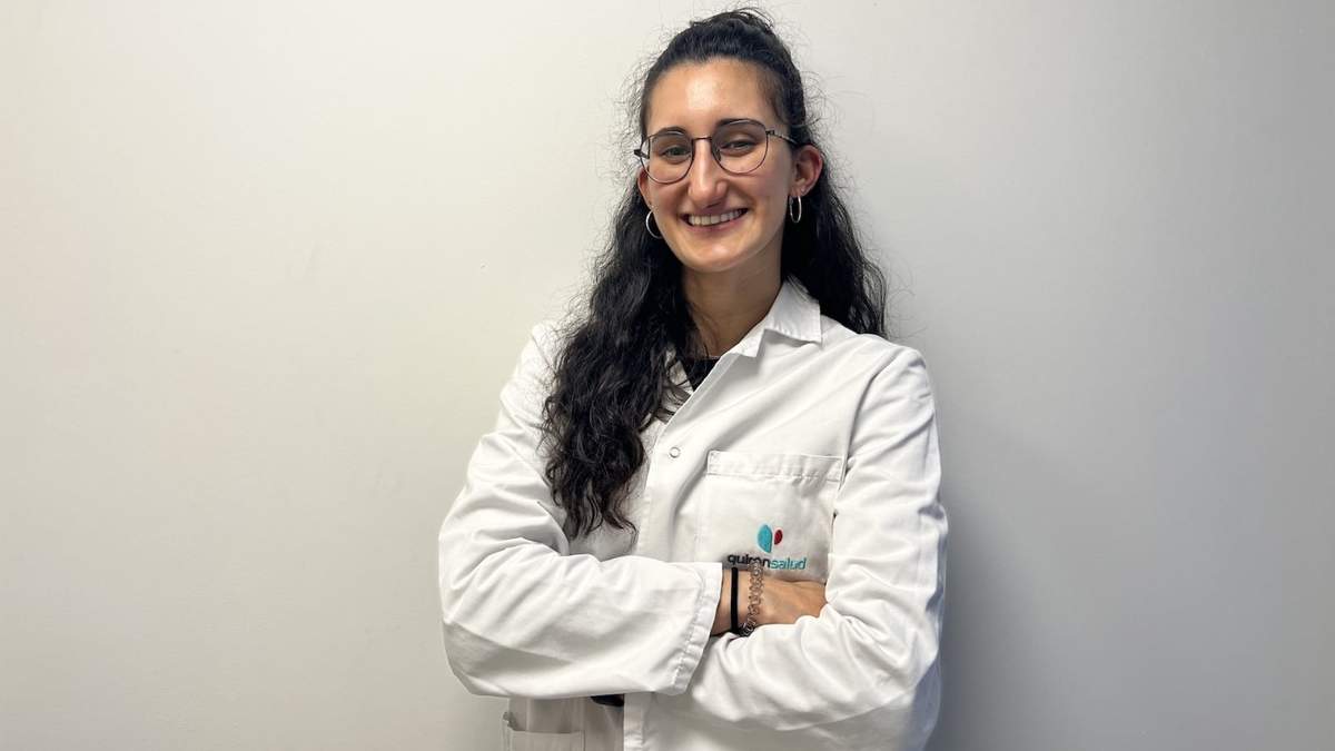 Oihane Fuertes, nutricionista del Hospital Quirónsalud Vitoria, en España