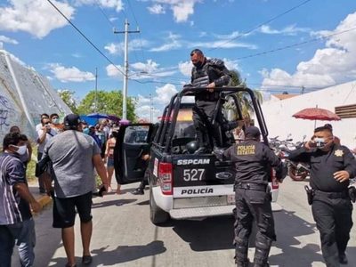 La jornada en Campeche: autos incendiados, demora en instalación de casillas y detenidos