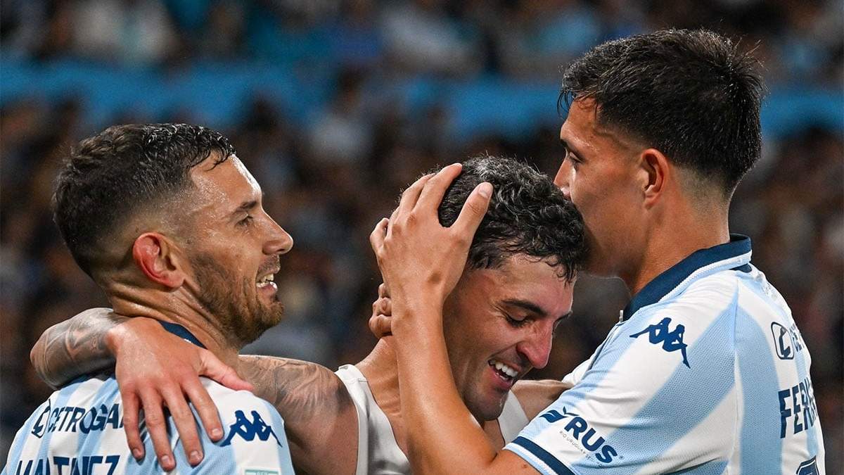 Martínez y Martirena fueron los que la empujaron para el 3 a 2 final de Racing ante River
