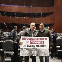Con reforma electoral, Morena busca tener "un Congreso como el de Maduro": Rubén Moreira