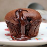 Volcán de chocolate, ideal para los más golosos