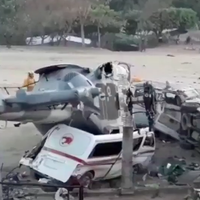 Suman 13 muertos por desplome de helicóptero donde viajaba Navarrete Prida