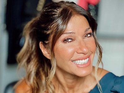 "Con dos súper galanes": Catherine Fulop rememoró un momento único e irrepetible