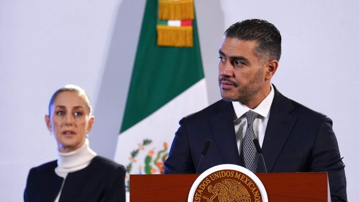 El secretario de Seguridad, Omar García Harfuch