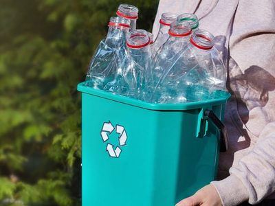 Recolectá varias botellas plásticas vacías: creá estas hermosas esferas navideñas como compradas en un bazar