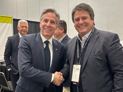 Gaido en Estados Unidos: importante reunión con el secretario de Estado, Anthony Blinken