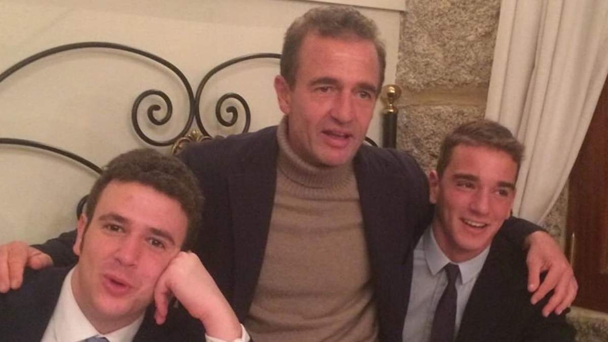 Álex Lequio, Alessandro Lequio y Clemente Lequio. Fuente: (Instagram)