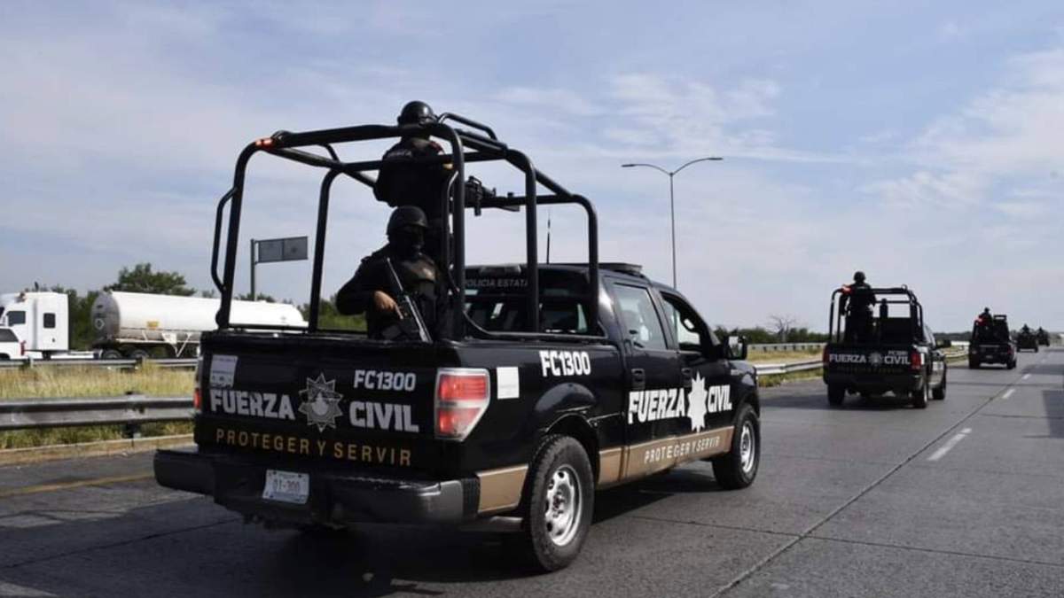 Elementos de la Fuerza Civil de Nuevo León