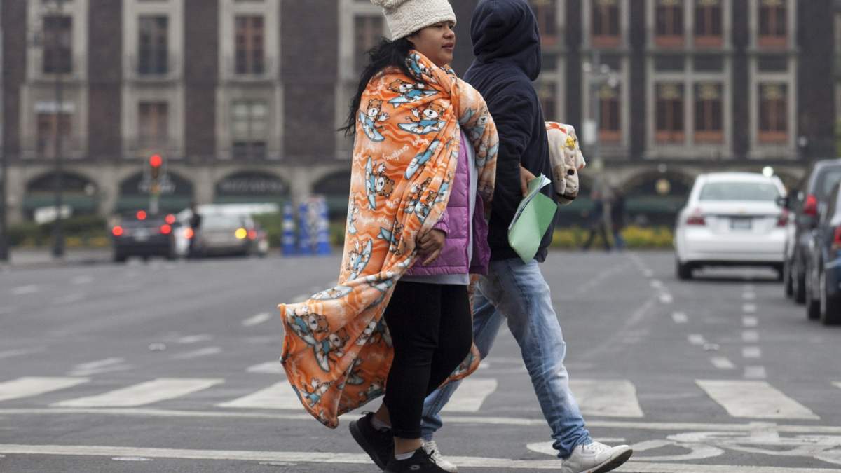 Bajas temperaturas en la CDMX
