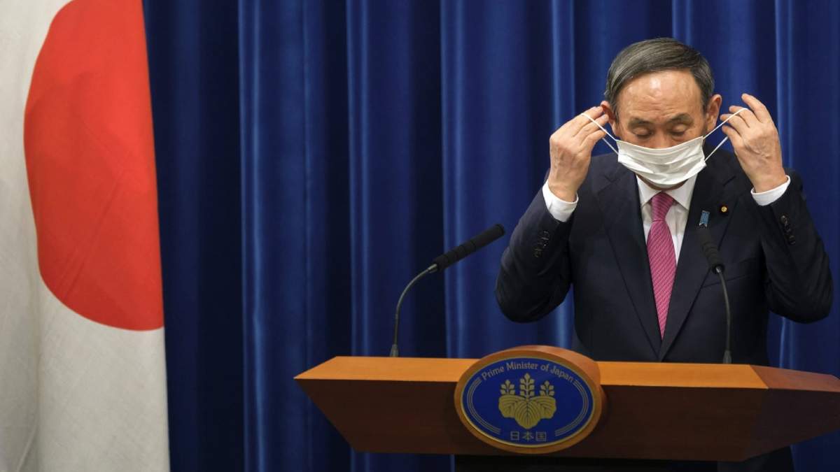 Yoshihide Suga, primer ministro de Japón. Fuente: (Twitter)