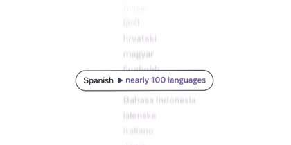 Meta presenta un nuevo modelo de IA que traduce y transcribe cerca de 100 idiomas