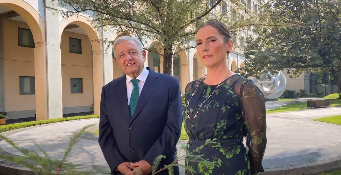 El presidente y su esposa confiaron en que el próximo año será mejor