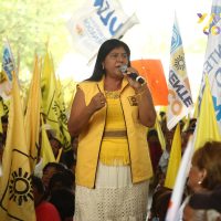 Sufre accidente candidata del Frente al Senado, Yazmín Copete