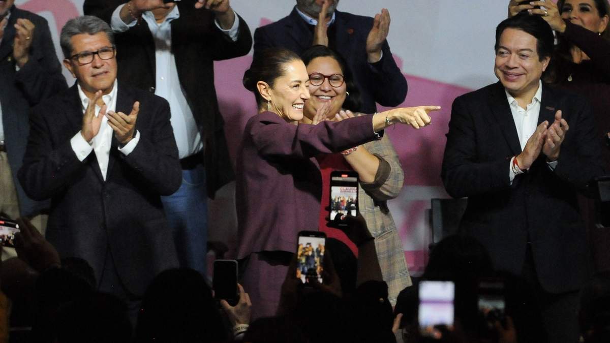 Claudia Sheinbaum, abanderada de la coalición “Sigamos haciendo historia”, para la presidencia de México